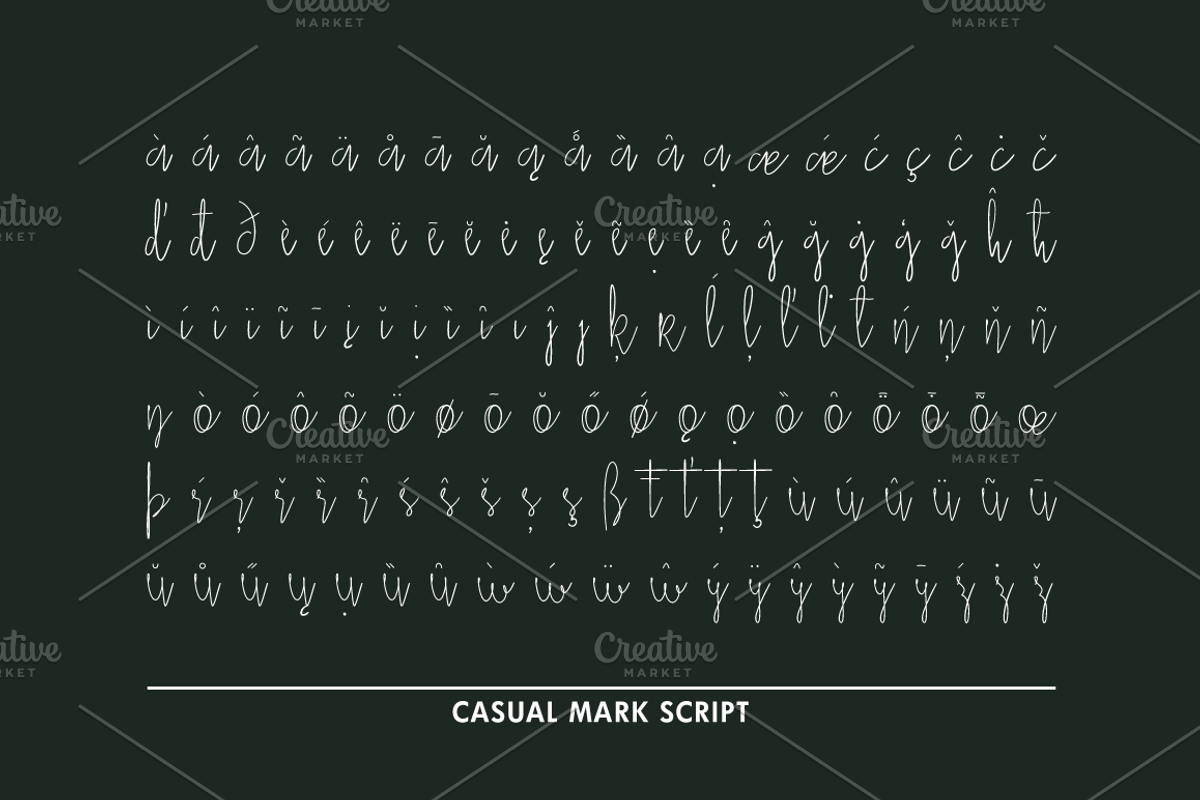 Casual Mark Script preview 8