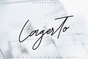 Lagerto | Sale 90% OFF, a Script Font by Katie Holland (Thumbnail 8 of 8)