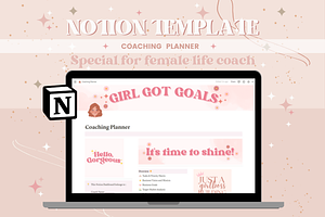 Notion Coaching Planner Template