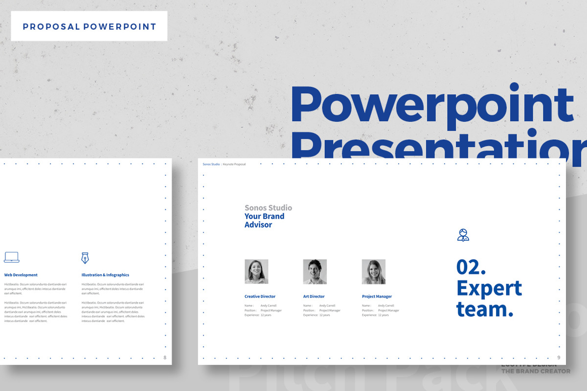 Project Proposal Powerpoint Template, a Presentation Template by Egotype (Photo 10 of 24)