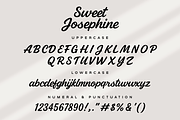 Sweet Josephine – Casual Script Font, a Script Font by Fikryal Studio (Thumbnail 14 of 15)
