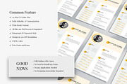 Modern Resume Template CV, a Resume Template by Studio Temply (Thumbnail 3 of 6)
