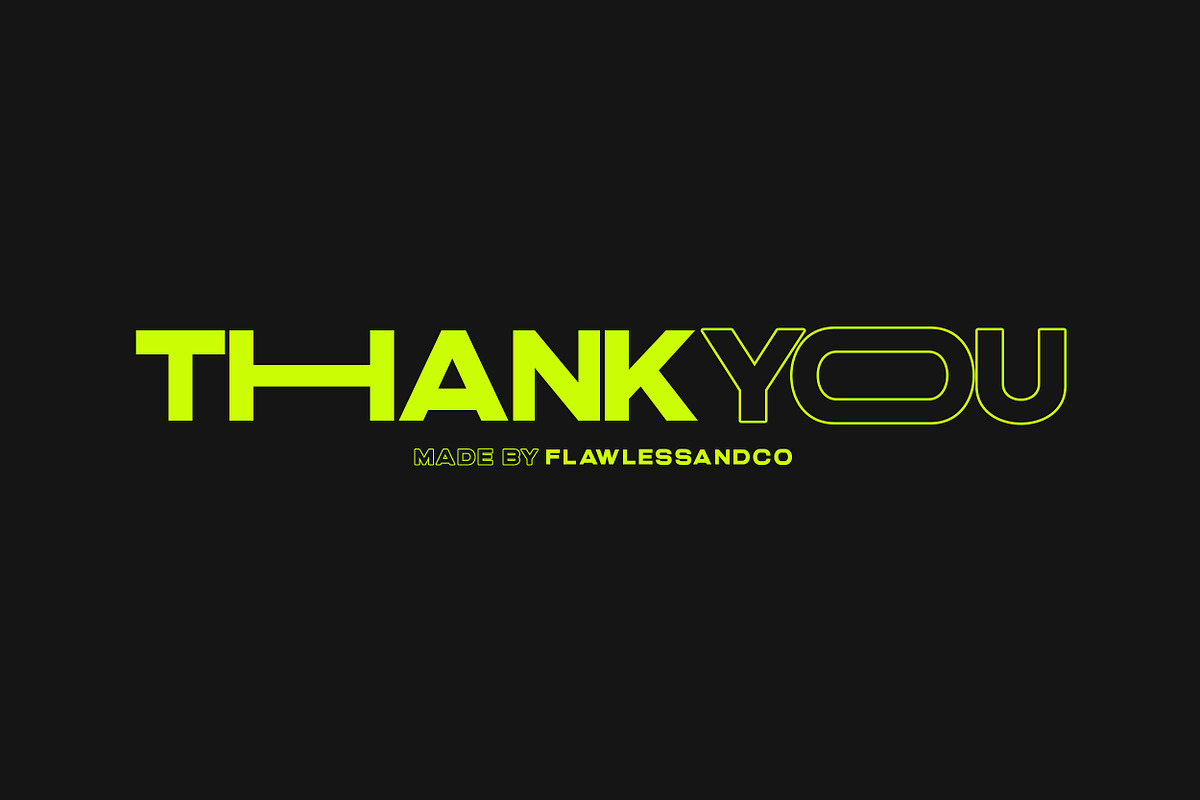 Quantex - Futuristic Font, a Sans Serif Font by Flawless And Co (Photo 10 of 10)