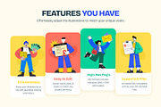 Animated Success and Reward, a Person Illustration by Brickclay (Thumbnail 2 of 5)