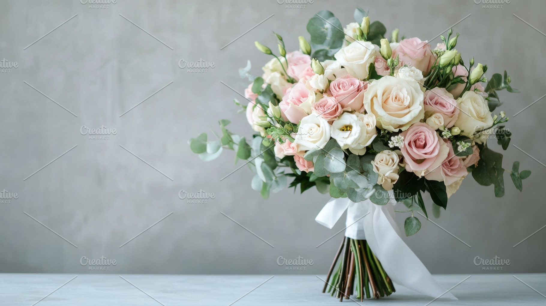Lovely pink and white roses, a Photo by Beautiful things