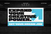 Morbig - Bold Display Font, a Sans Serif Font by limitype (Thumbnail 8 of 12)