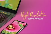 MacBook Pro/ iPhone XS Design Mockup, a Mac Mockup by illustrated (Thumbnail 2 of 9)