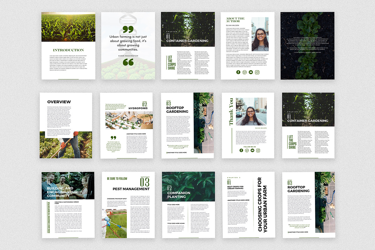 Canva Urban Farming E-Book Template, a Templates & Theme by Raytas Studio (Photo 4 of 8)