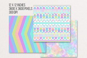 20 Sherbet Seamless Patterns