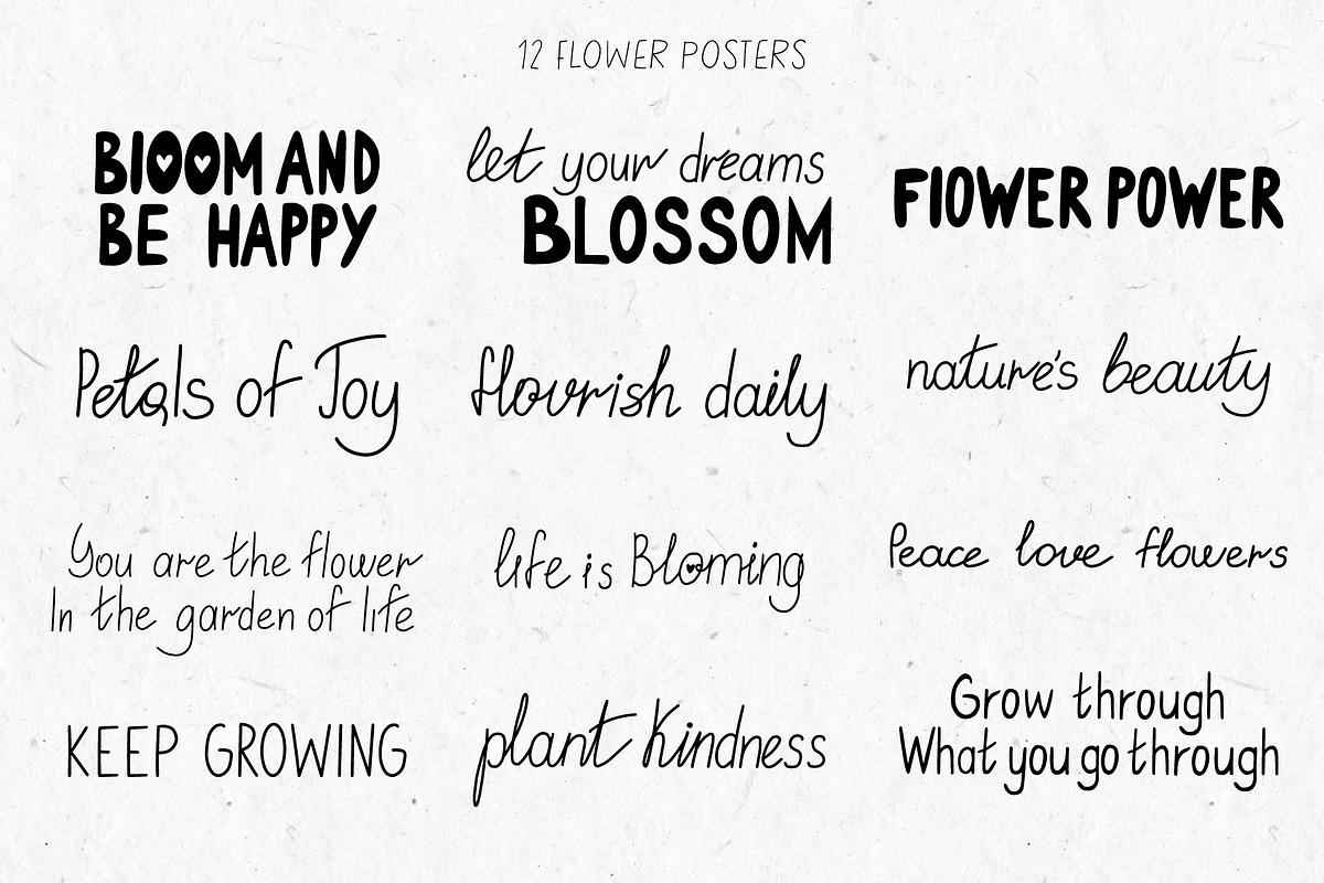 Modern Bloom | Floral Art Posters 1, a Decorative Illustration by roskque (Photo 8 of 10)