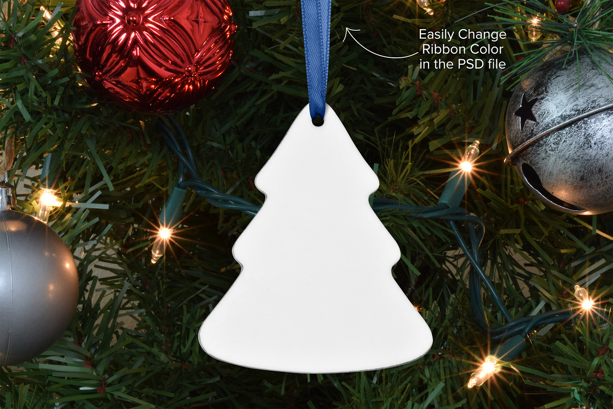 Tree Ornament Mockup - PSD & PNG, a Product Mockup by MelissaBMockups (Photo 3 of 3)