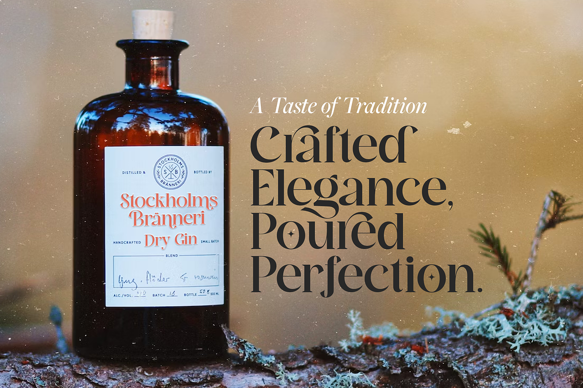 Rosaline Modern Retro Font, a Serif Font by Vampstudio (Photo 10 of 13)