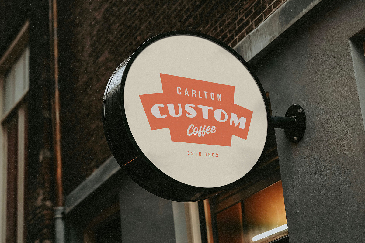 Editable Retro Logo Collection x30, a Branding & Logo Template by Staple. (Photo 5 of 10)