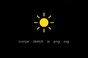 Weather Icons, a Solid Icon by Likeapples (Thumbnail 5 of 5)