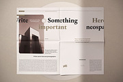The NeoSpaper Indesign Template, a Print Template by Luuqas Design (Thumbnail 3 of 10)