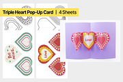 Mother's Day Heart Card Printable, an Education Illustration by DRAWINART (Thumbnail 4 of 9)