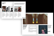 Fashion Magazine - InDesign Template, a Magazine Template by Print design (Thumbnail 4 of 5)