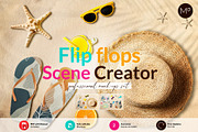 Flip Flops Mock-ups Creator, a Household Mockup by Mocca Mockups Store (Thumbnail 2 of 5)