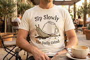 Sip slowly, an Animal Illustration by Vectorlina (Thumbnail 2 of 5)