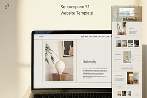 Squarespace E-commerce Website