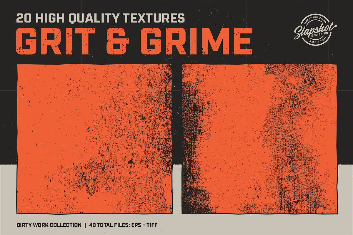 Grit & Grime Texture Pack, a Texture Graphic by Slapshot Design Co (Photo 1 of 7)
