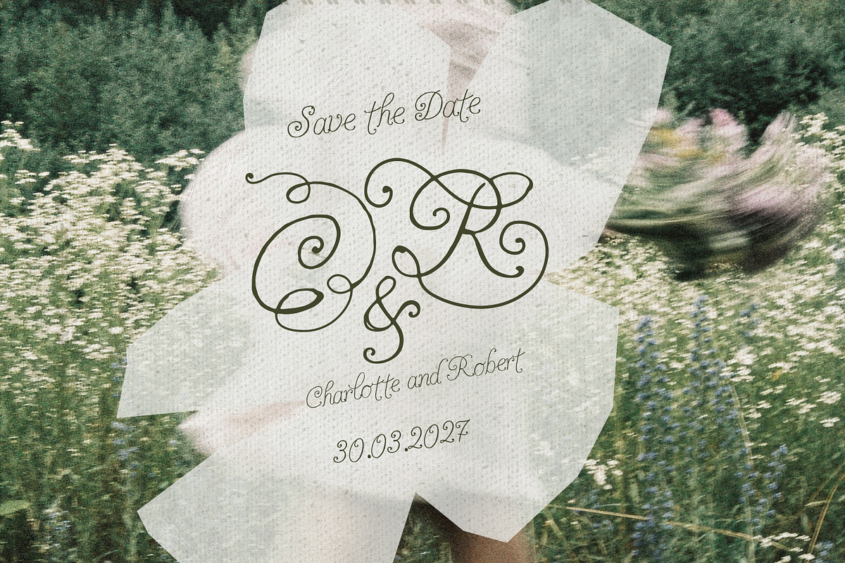 Handwritten Whimsy Romantic Script, a Handwritten Font by Laras Wonderland (Photo 7 of 13)