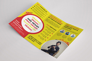 Design Studio Trifold Brochure-V552