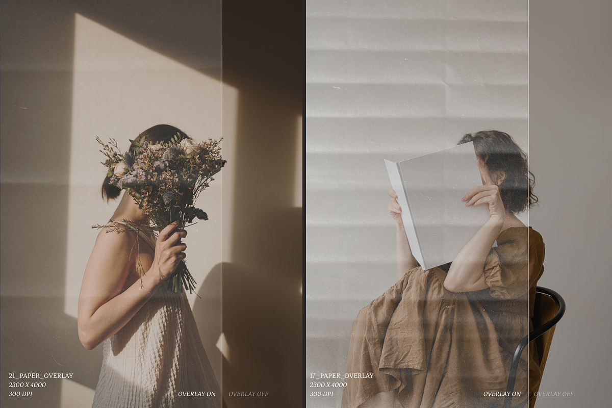 Transparent Paper Texture Overlays, a Texture Graphic by Yana Lesiuk (Photo 5 of 11)