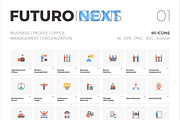 Futuro Next Icons / Business Pack, an Outline Icon by Anatolii Babii (Thumbnail 2 of 6)