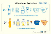 Pastis French Culture Illustrations, a Food Illustration by Peg Design (Thumbnail 2 of 6)