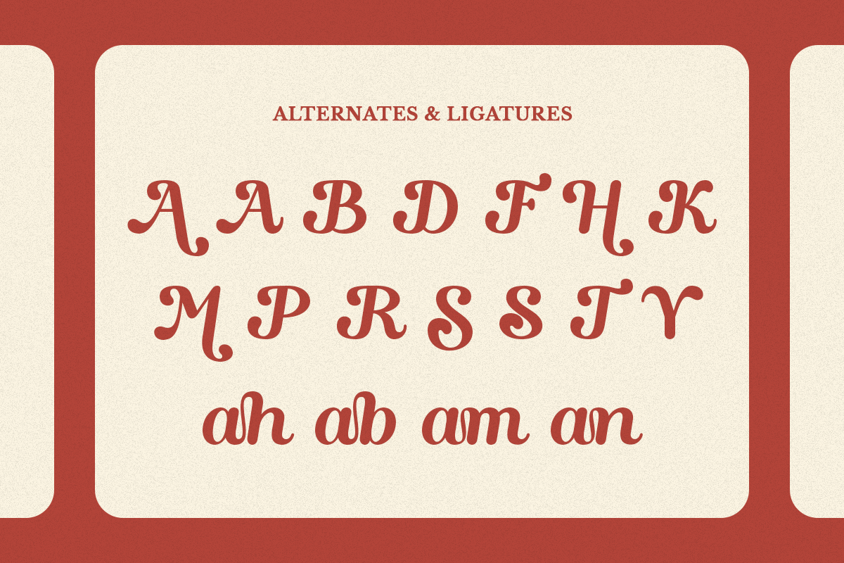 Egalia Kokane - Script Retro Font, a Script Font by Windfall Co (Photo 10 of 10)