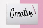 Ontime, a Handwritten Font by FreshTypeINK (Thumbnail 6 of 8)