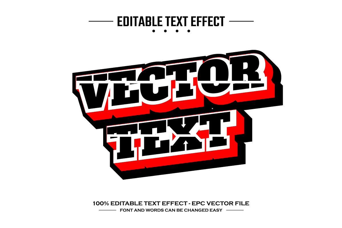 Crossing editable vector text effect, a Layer Style Add-On by nicemorning (Photo 2 of 3)