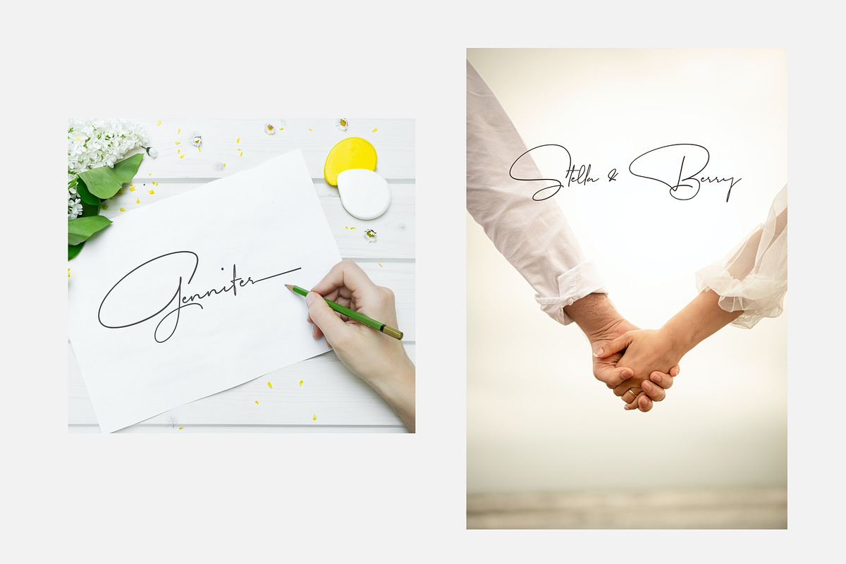 Garfield Signature Font, a Handwritten Font by Dewan Type (Photo 7 of 9)