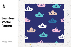 Nautical seamless pattern, a Pattern Graphic by Norse Studio