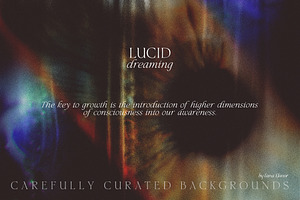 LUCID DREAMING Abstract Psychedelic