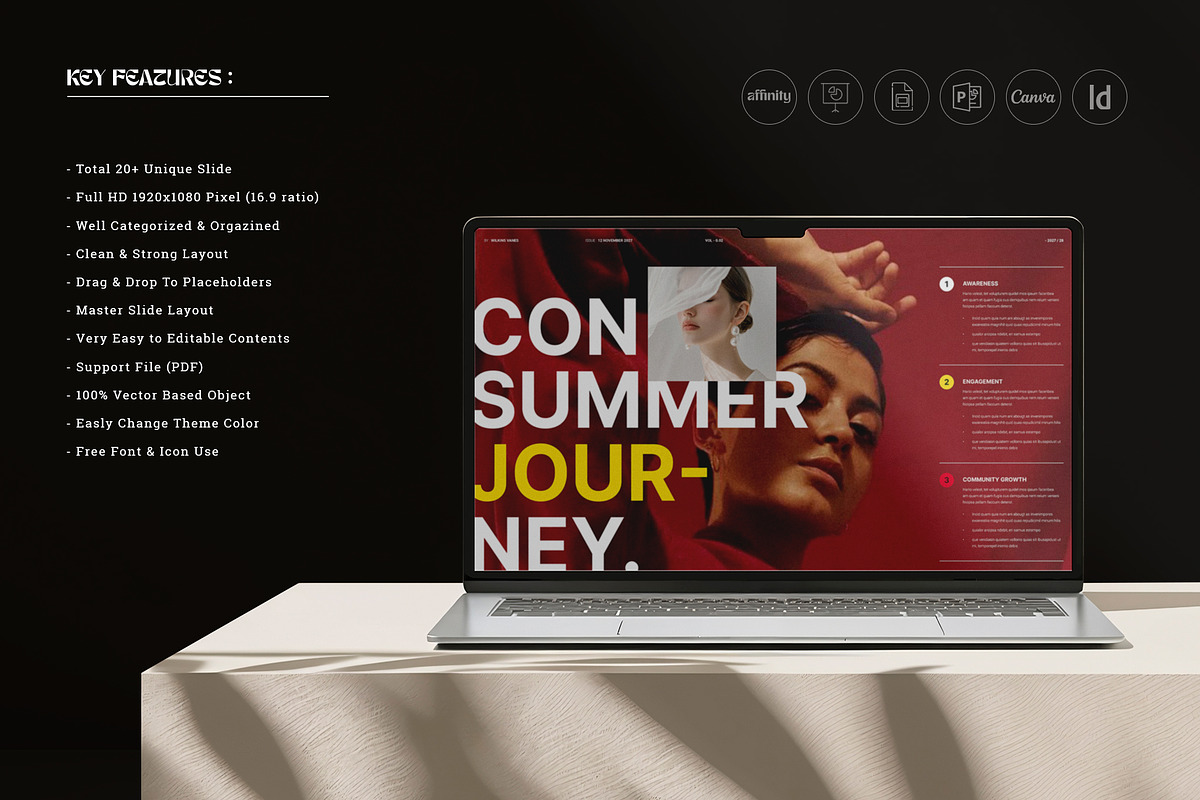 HAUS Creative Brief Template, a Presentation Template by TemplateFolio-Shop (Photo 3 of 10)