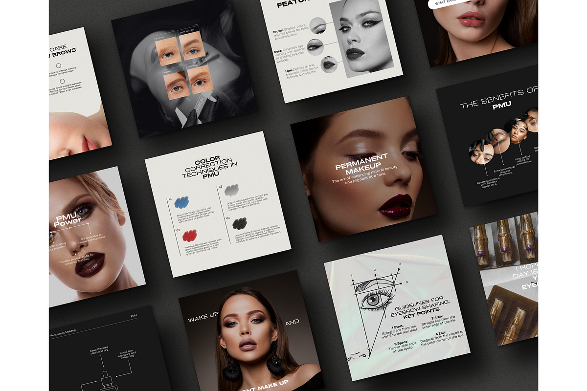 PMU & Microblading Template - Canva, a Social Media Template by TheTemplateTopia (Photo 8 of 10)