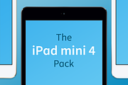 iPad mini 4 Vector Pack, a Product Mockup by Device Kits (Thumbnail 1 of 3)