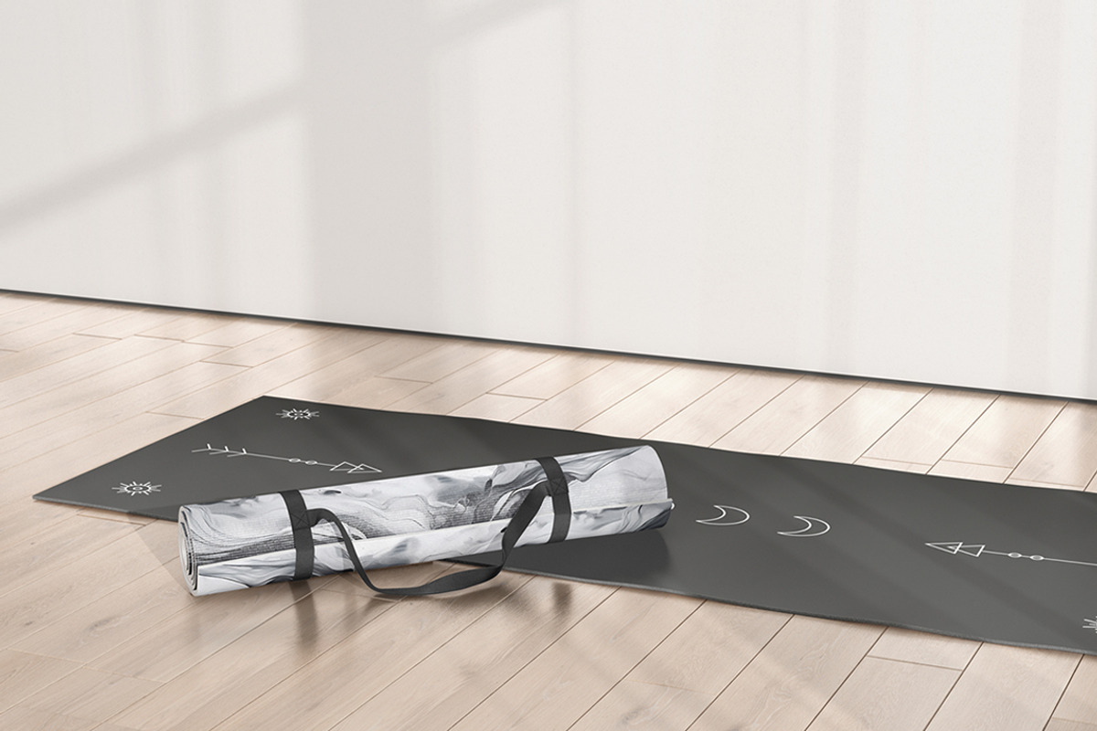 Yoga Mat Mockups, a Merchandise Mockup by rebrandy (Photo 6 of 10)