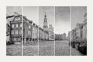 Classic Halftone Photo Effects