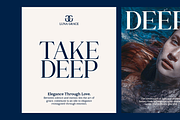 GC Milan Headline - Classy Serif, a Serif Font by Glyphonic (Thumbnail 6 of 15)