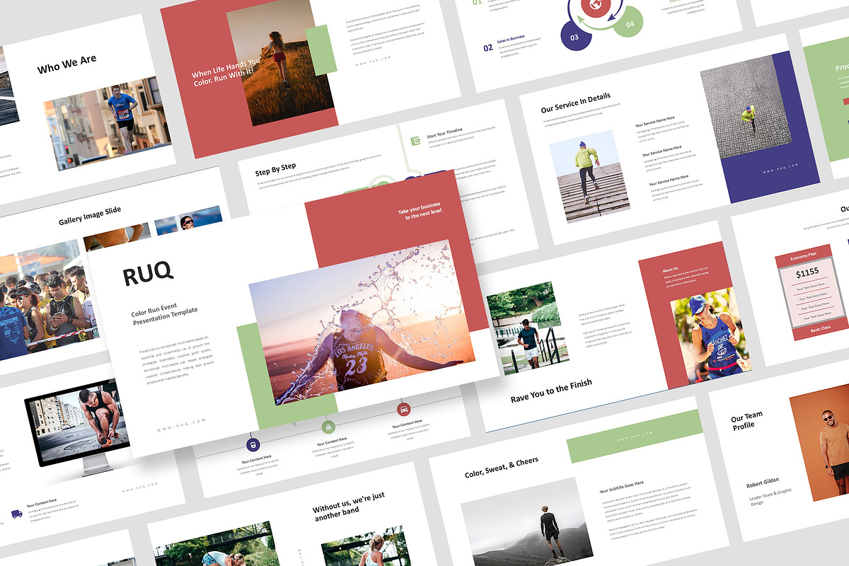 Ruq : Marathon Event Keynote, a Presentation Template by Punkl Camp (Photo 1 of 16)