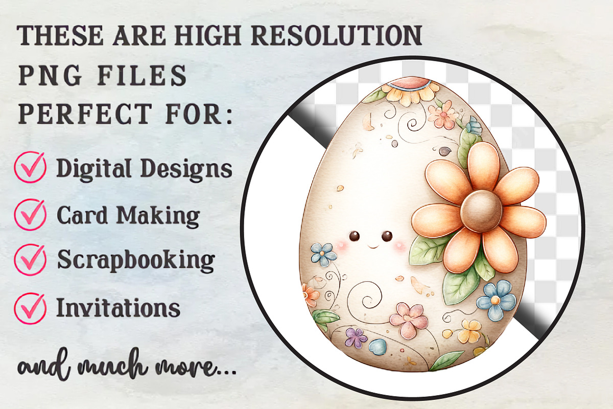 Cute Easter Celebration Clipart Pack, an Illustration by RobertsArt (Photo 2 of 6)