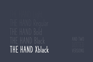 The Hand Extrablack