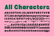 CS Shelton – Bold Font, a Sans Serif Font by Craft Supply Co. (Thumbnail 8 of 8)