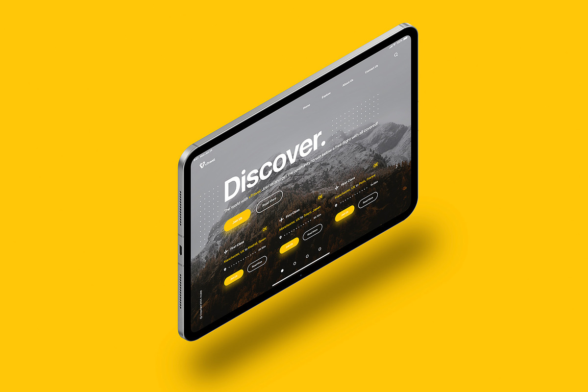 iPad Pro 11 - 21 Mockups Scenes, an iPad Mockup by Asylab (Photo 25 of 56)