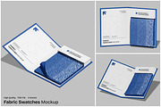 Fabric Swatches Mockup, a Packaging Mockup by Unerispace (Thumbnail 1 of 5)