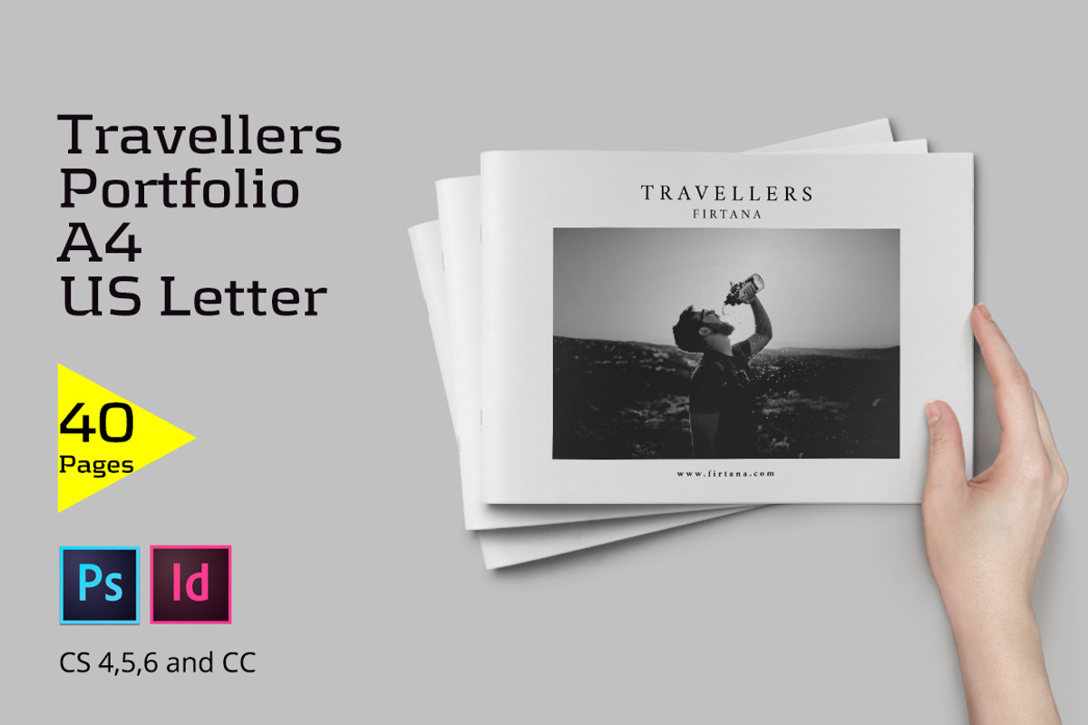 Travellers Portfolio, a Brochure Template by Firtana (Photo 1 of 8)