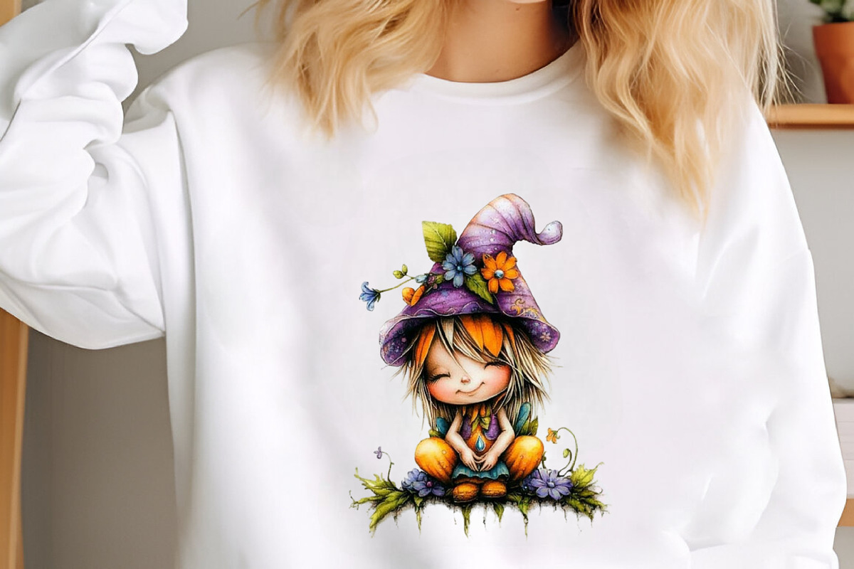 Whimsical Spring Fairy Clipart, an Illustration by designcity5 (Photo 4 of 5)
